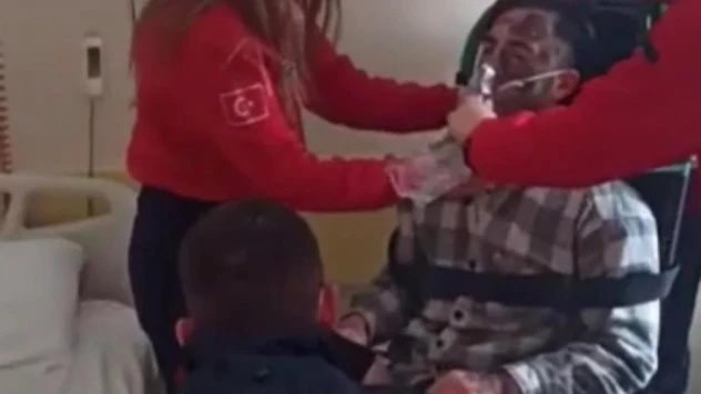 Devlet Hastanesinde yangın tatbikatı