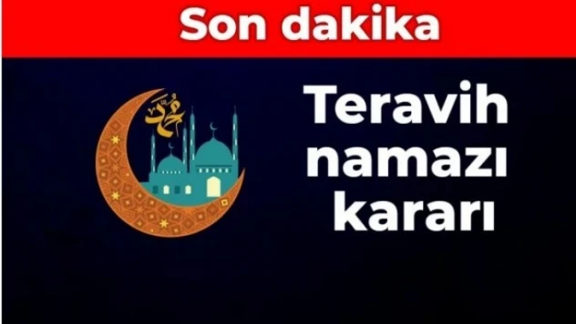 Diyanetten Teravih namazı için açıklama