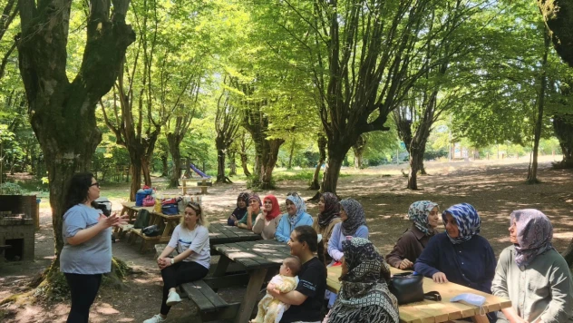 Doğada sağlık dolu bir yürüyüş