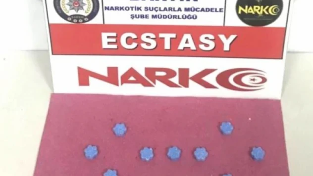 Durdurulan araçta yakalandı