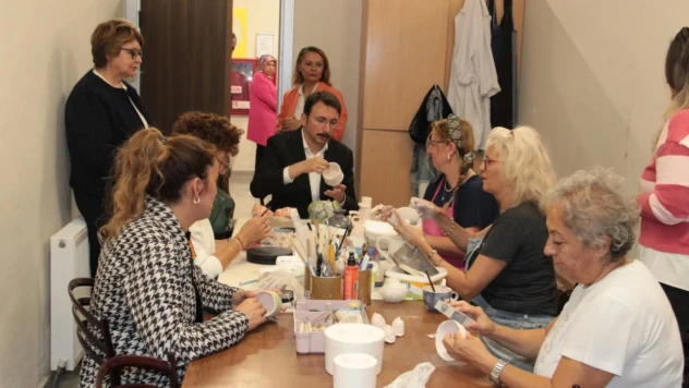 El Emeği Ürünler Kaymakam Çetin'den Yoğun İlgi Gördü