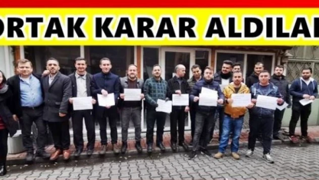 Faaliyetlerine ara verdiler