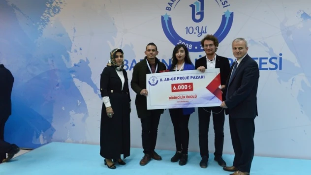 II. Ar-Ge Proje Pazarında en iyi projeler ödüllendirildi