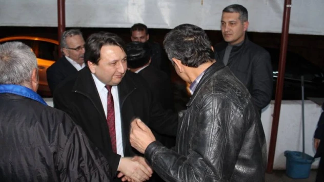 Manav'dan köylere referandum ziyareti