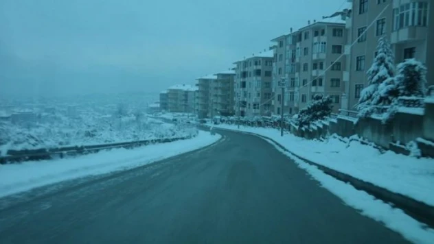 Belediyede karla mücadele çalışması
