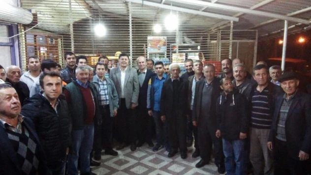 Yalçınkaya referandum çalışmalarına devam ediyor