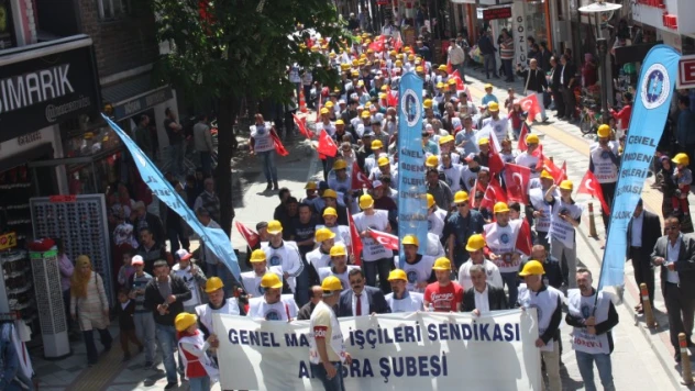 Bartın'da 1 Mayıs coşkusu