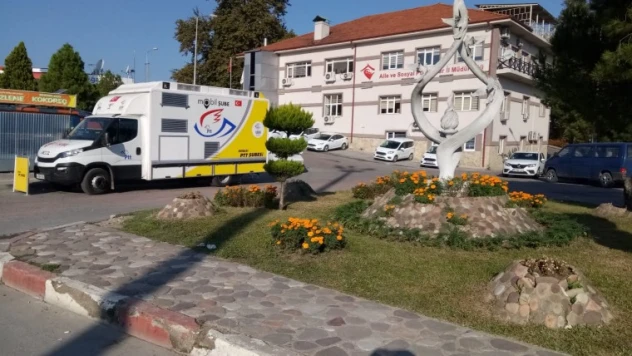 Mobil PTT, hafta sonu Yalı'da hizmette