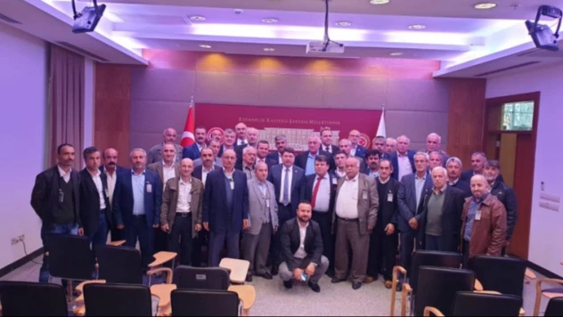 Kooperatif Başkanlarından Tunç'a meclis ziyareti