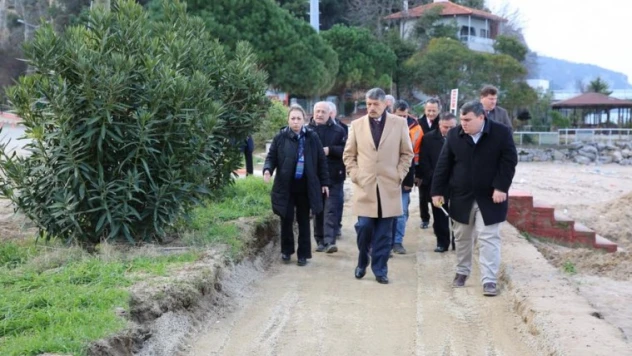 Akın, İnkumu'nu inceledi