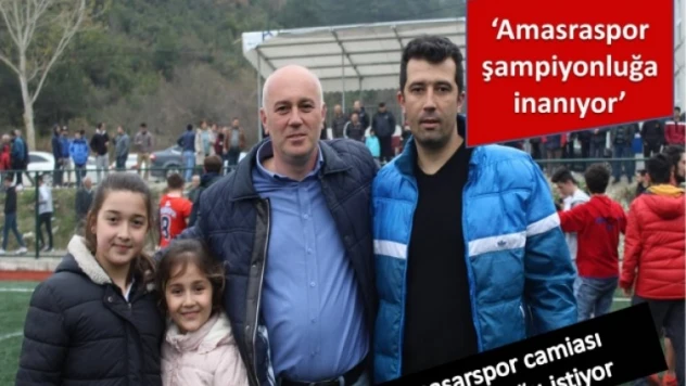 Yönetim kurulumuz, hocamız, futbolcularımız ve taraftarımızla birlikte inanıyoruz