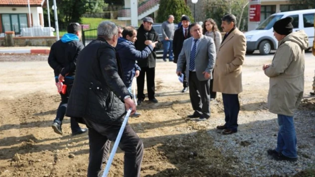 Akın, İnkumu'nda incelemelerde bulundu