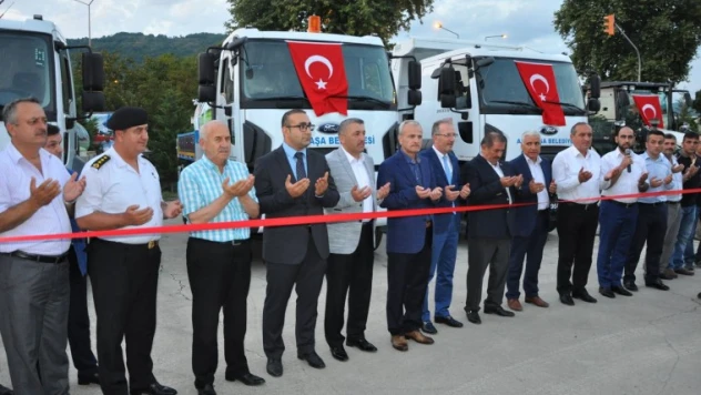 Abdipaşa Belediyesine 8 yeni araç