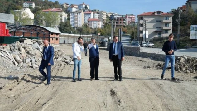 BAŞKAN KAYNARCA'DA ÇALIŞMALARI İNCELEDİ