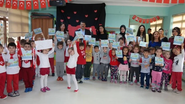 MİNİK ÖĞRENCİLERE SÜRPRİZ ZİYARET