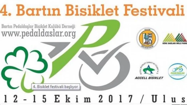 4. BİSİKLET FESTİVALİ 12 EKİM PERŞEMBE GÜNÜ GAZHANE PARKINDAN BAŞLIYOR