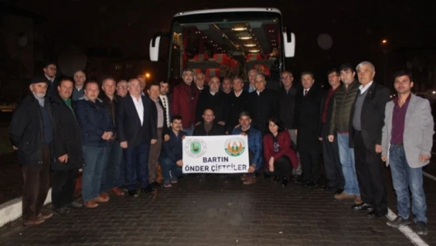 40 önder çiftçi, İzmir Tarım Fuarı'na gitti