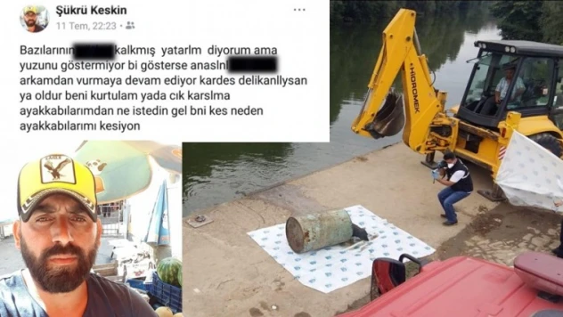 Varil Cinayetinde ilginç paylaşım : 'Gel beni kes'