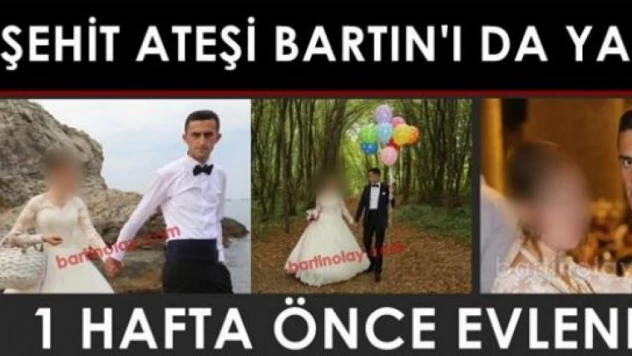 EVLENDİKTEN 1 HAFTA SONRA ŞEHİT DÜŞTÜ