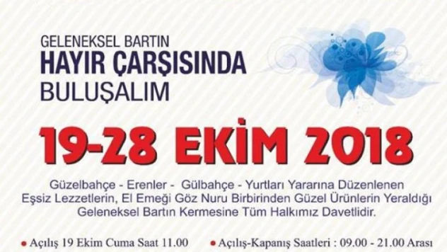 Geleneksel Hayır Çarşısı açıldı