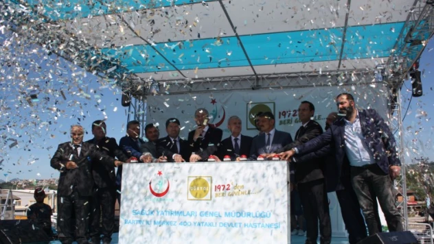 Demircan, 400 Yataklı Devlet Hastanesinin temelini attı