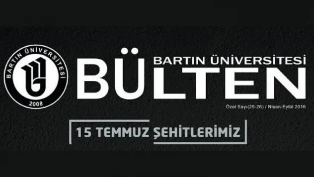 BARTIN ÜNİVERSİTESİ'NDEN TARİHİ KİTAPÇIK