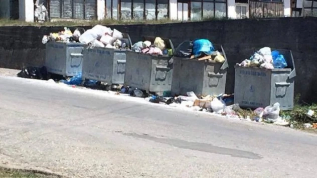 Köylerde çöp sorunu!