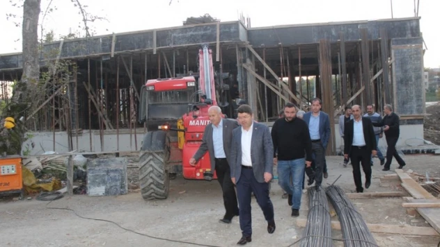 Tunç, Kozcağız'daki yatırımları inceledi