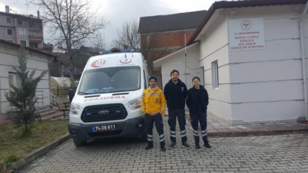 Kumluca 112'de ilk nöbet