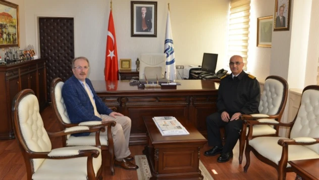 Garnizon Komutanı Çalışkan'dan Uzun'a ziyaret