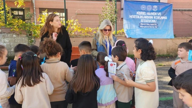 İl Sağlık Müdürlüğü'nden Çocuklara Sağlık Eğitimi