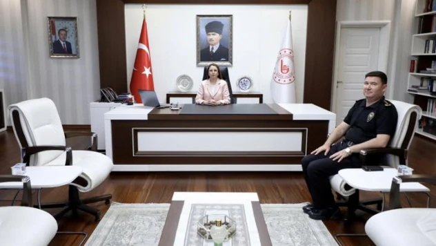 İlk Ziyaretini Vali Arslan'a Yaptı