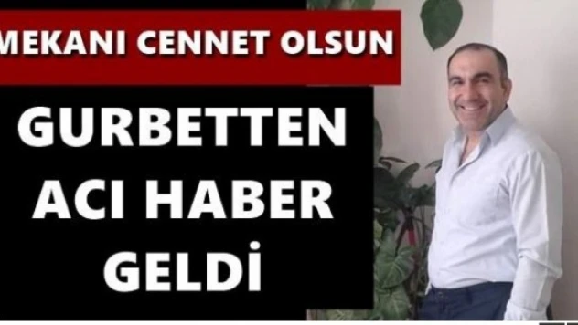 İstanbul'dan vefat haberi geldi