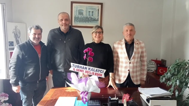 Kalaycı ve Boran'dan Başkan Karaman'a Tebrik Ziyareti