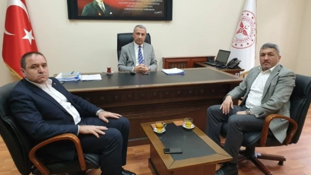Kalaycı'dan Sağlık İl Müdürüne ziyaret