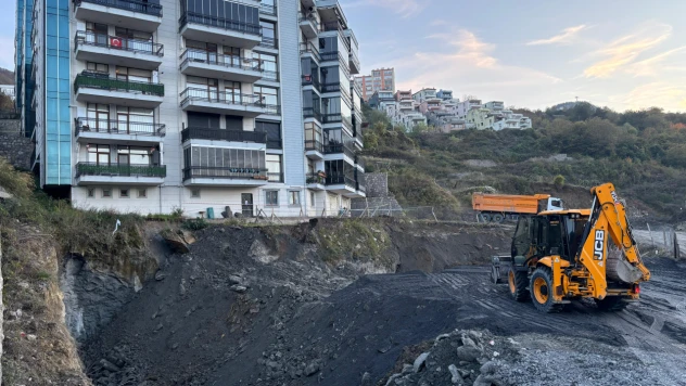 Kaleşah Mahallesi'ndeki İnşaat Alanında Çökme