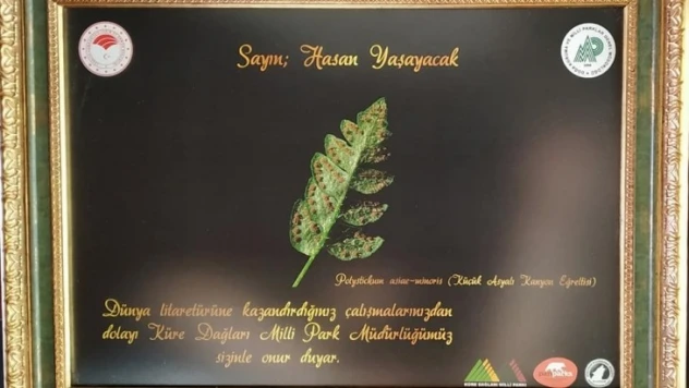 Kaşif mühendise teşekkür