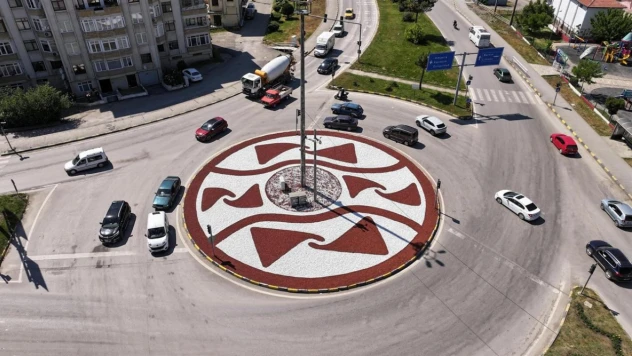 Kavşaklara estetik dokunuş