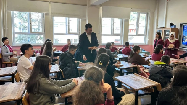 Kaymakam Çetin Öğrencilerin İkinci Dönem Heyecanına Ortak Oldu