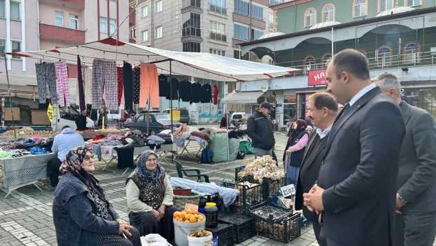 Kaymakam Kadiroğlu'ndan Abdipaşa Esnafına Ziyaret