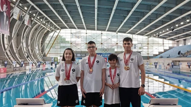 Kayseri'den 16 madalyayla döndüler