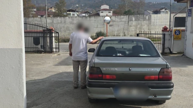 Kozcağız-Perşembe Yolunda Tehlikeli Sürücüye Para Cezası