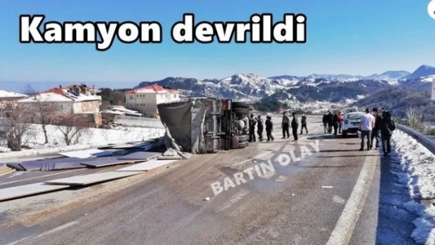 Kurucaşile yolunda kaza