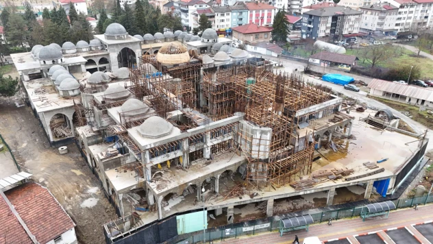 Merkez Camii ve Külliyesi İnşaatında Son Durum Masaya Yatırıldı