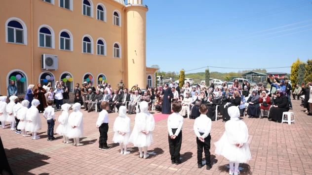 Miniklerden Kur'an ziyafeti
