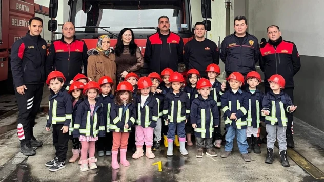 Miniklere Yangın Güvenliği Eğitimi