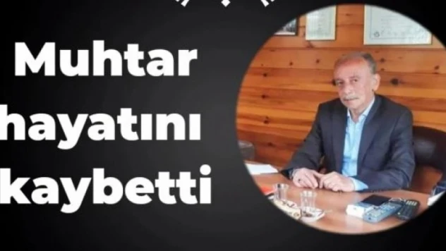 Münir Muhtar hayatını kaybetti
