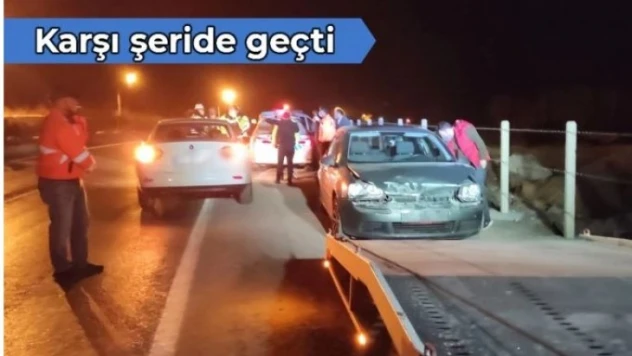 Orta refüjden atlayıp karşı yola geçti