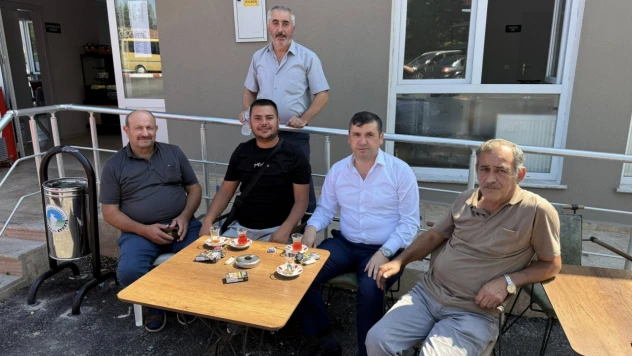 Özcan Uzun'dan şoför esnafına hayırlı olsun ziyareti