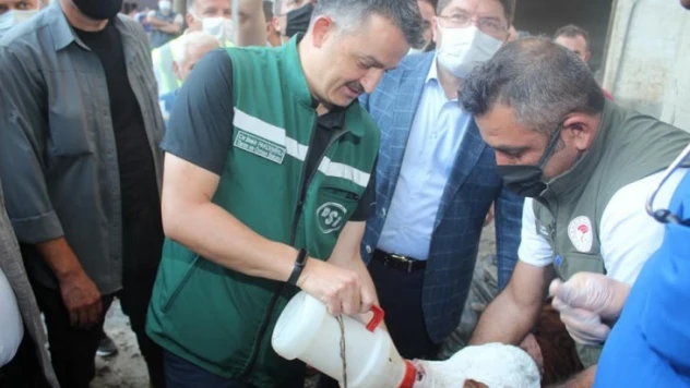PAKDEMİRLİ'DEN BARTIN'DA SEL BÖLGESİNDE İNCELEME